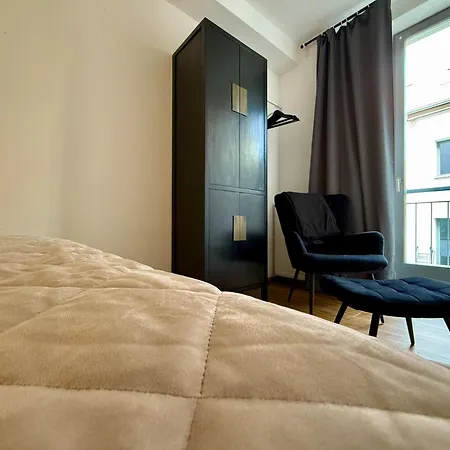Balkon, Zentral, Modern, Apartment Erfurt